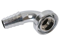 Koleno chróm s maticou pre práčky/umývačky riadu 1