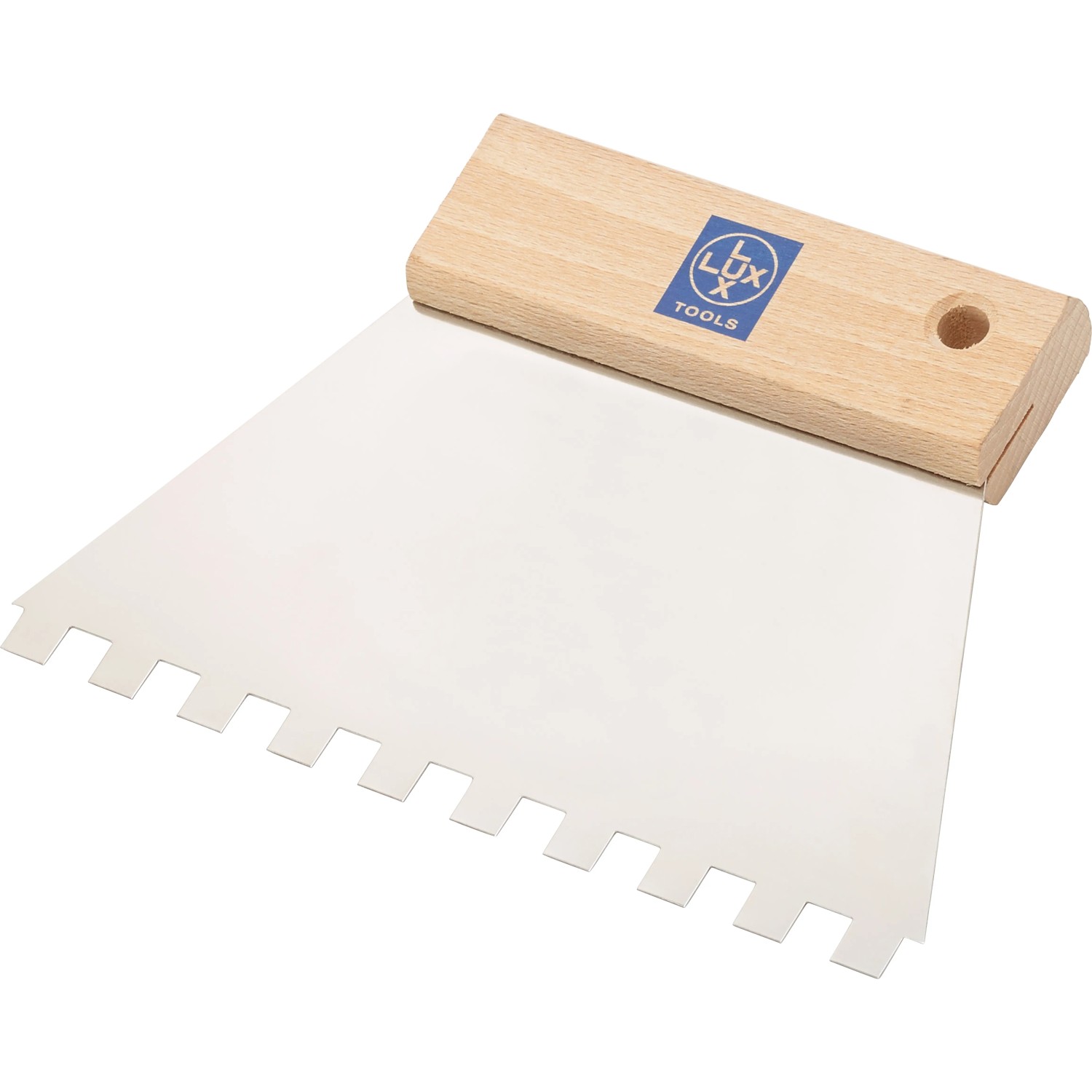 E-shop LUX-TOOLS Nanášač gleja Classic 150 mm s ozubením 8 mm x 8 mm