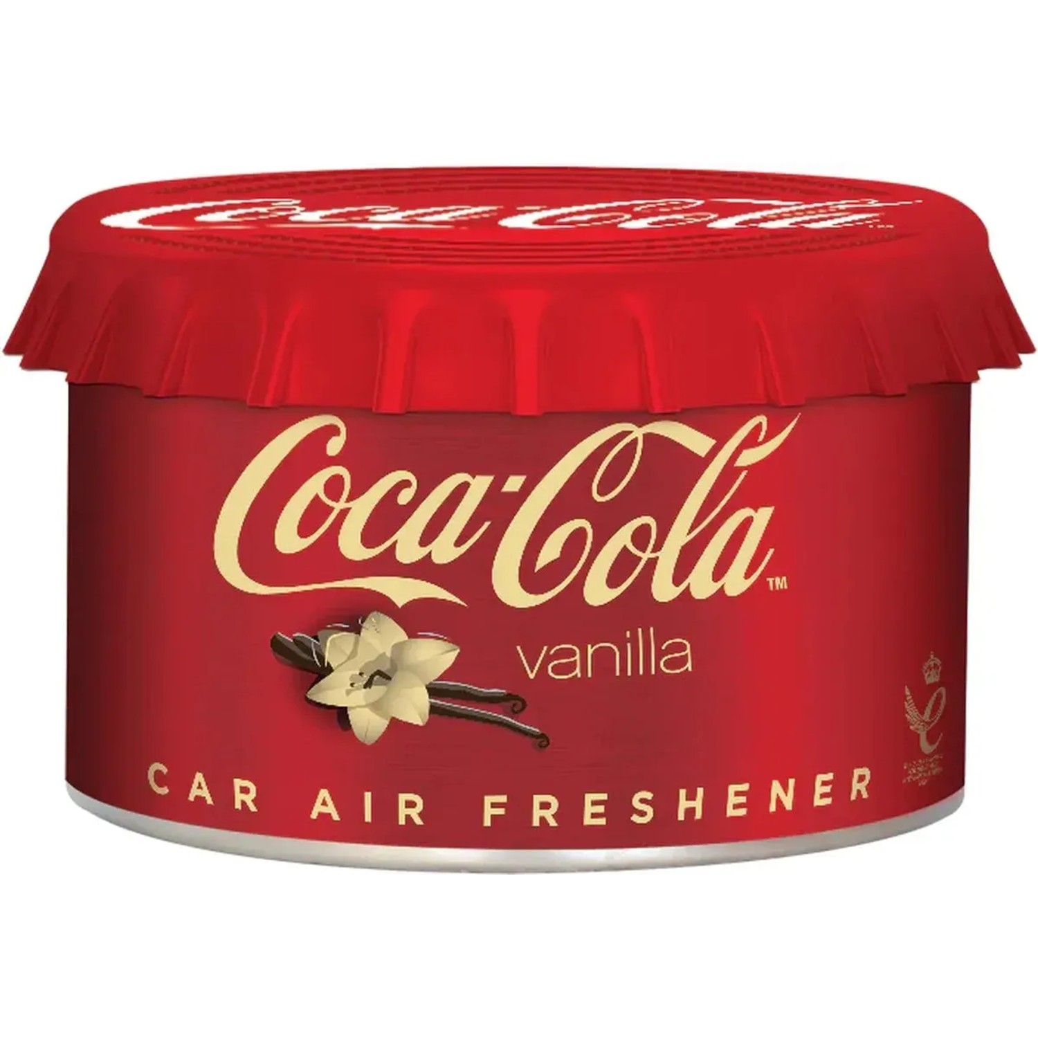 E-shop Osviežovač vzduchu vôňa Coca-Cola Vanilla, pr. 7 cm