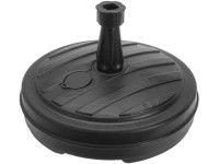 Koopman Stojan na slnečník pre tyče o pr. 18-32 mm, čierny, 13 l