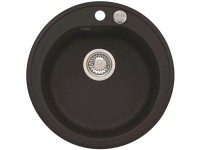 Alveus Granitový drez Niagara 10, čierna, pr. 51 cm Alveus Granitový drez Niagara 10, čierna, pr. 51 cm