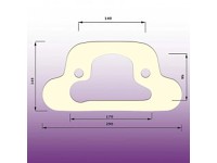 Tesnenie WC kombi medzi nádrž a misu typ M Tesnenie WC kombi medzi nádrž a misu typ M