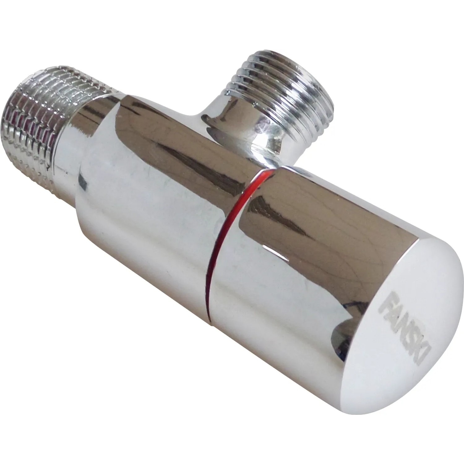 E-shop Fanski Rohový dizajnový ventil AP008C 1/2" x 3/8" červený
