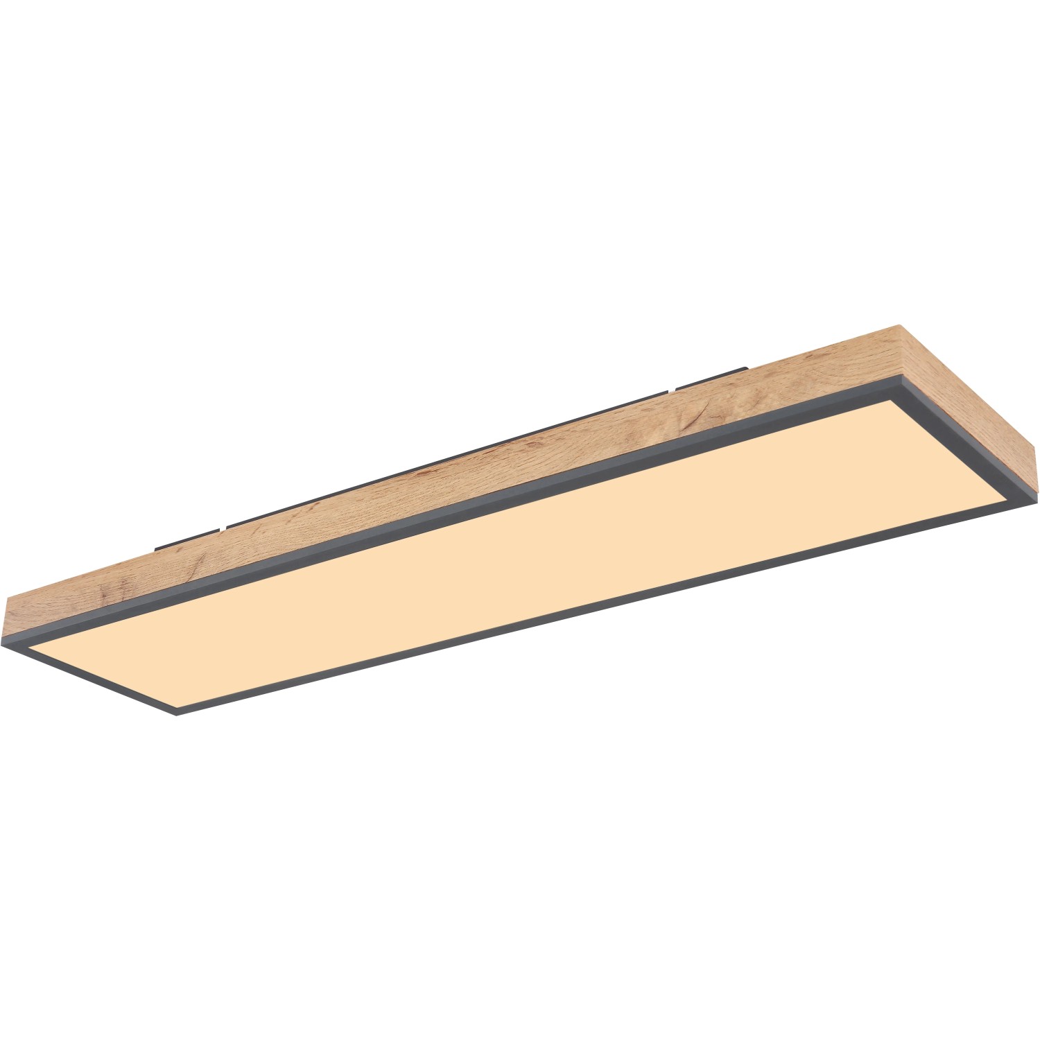 E-shop GLOBO Stropné LED svietidlo Doro, Dub, 800 x 200 x 65 mm