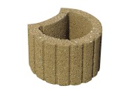 DITON Svahová tvárnica Delta okrová