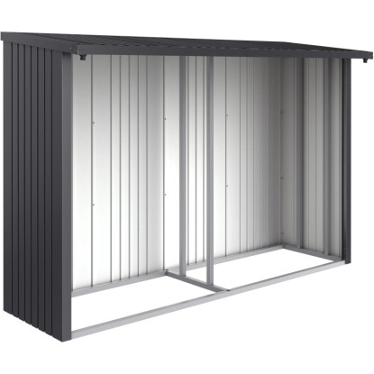 Biohort Zadná stena pre WoodStock 300 tmavo sivá, 288,6 x 1,1 x 196,5 cm