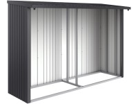 Biohort Zadná stena pre WoodStock 300 tmavo sivá, 288,6 x 1,1 x 196,5 cm