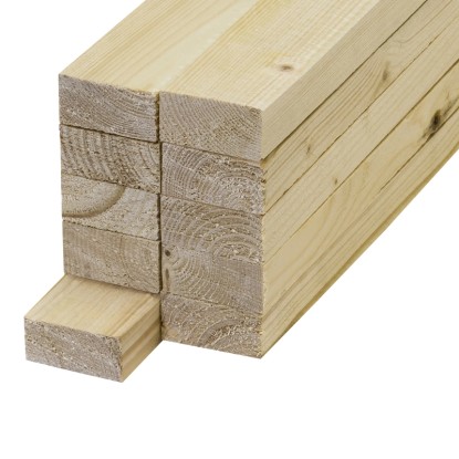 Rettenmeier Hobľovaná lata mäkké drevo, akosť 2, 250 x 1,9 x 4,4 cm
