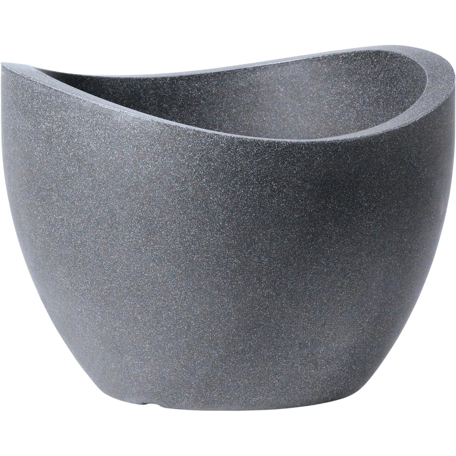 E-shop Scheurich Kvetináč priemer 50 cm čierny granit