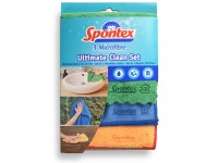Spontex Utierky z mikrovlákna Ultimate Clean Set, 3 ks