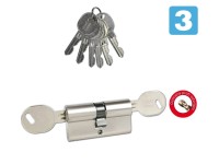 Richter Czech EURO Secure Bezpečnostná vložka 30/35BSZ, 6 kľúčov, matný nikel