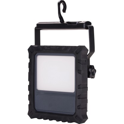 LUX-TOOLS LED aku staveb. reflektor 20 W, 1500 lm, 4000 K, čierny 22,5 x 15,8 x