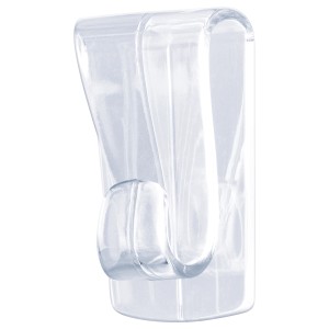 Tesa Powerstrips transparentný dekoračný háčik, samolepiaci pre dekorácie do 1 kg.