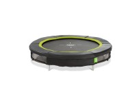 EXIT Športová trampolína zabudovaná do zeme Silhouette čierna pr. 183 cm