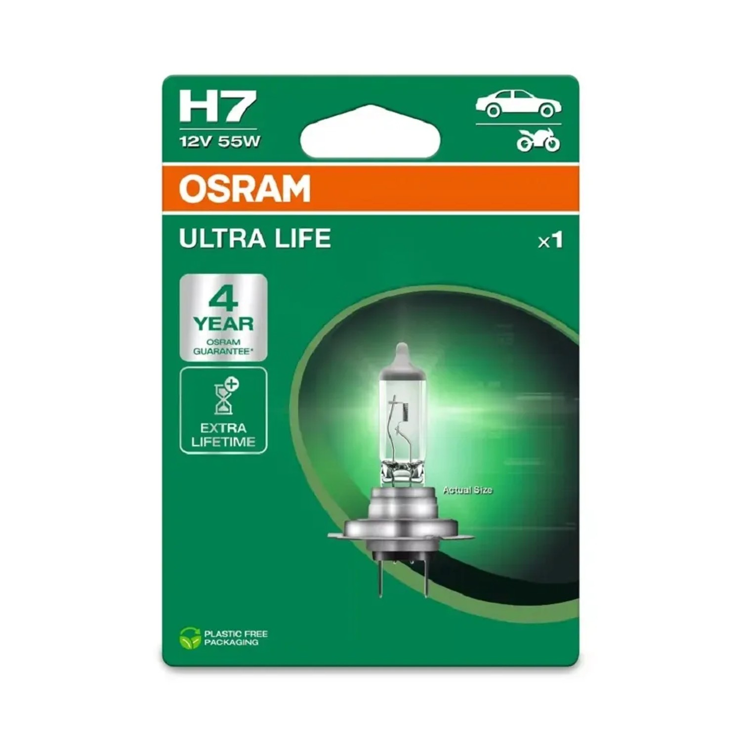 E-shop OSRAM Autožiarovka Ultra Life H7, 55W, 12V, 1 ks (BLI ECO)