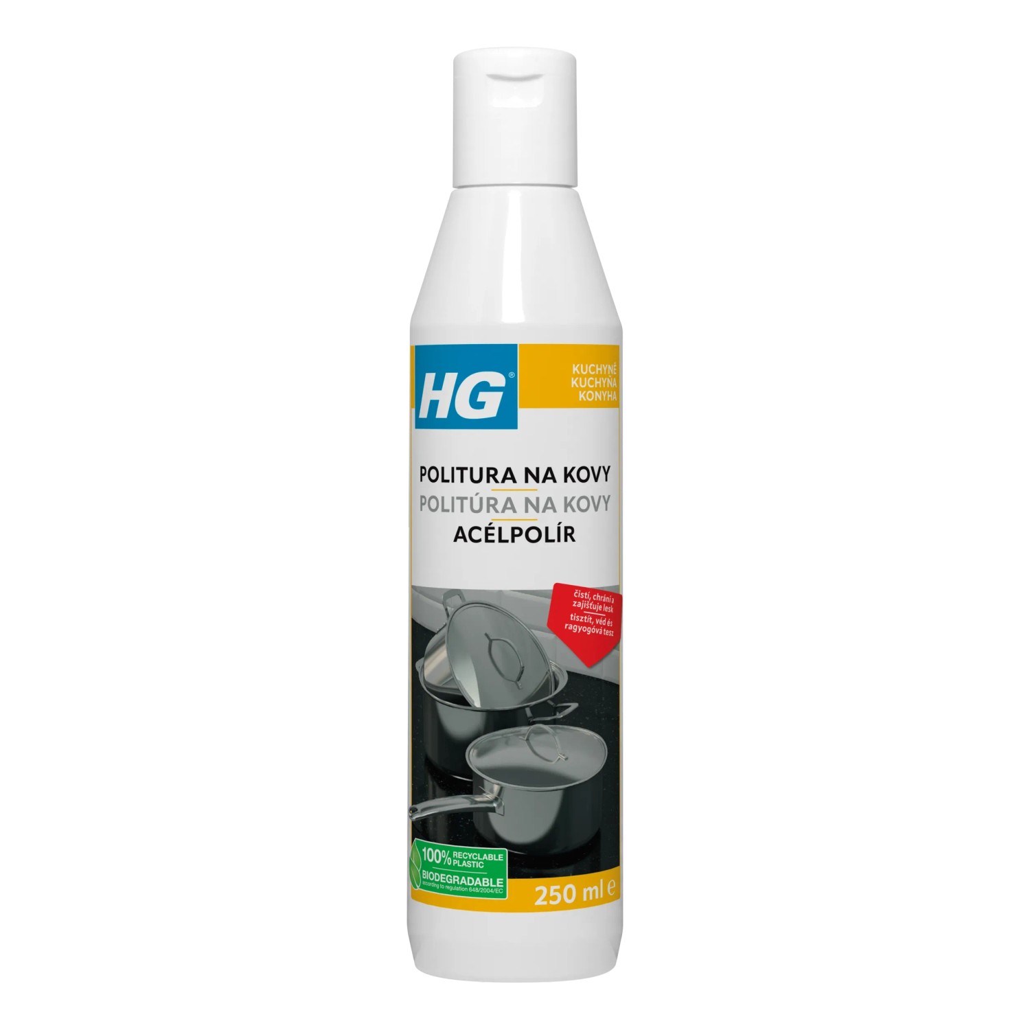 E-shop HG Politúra na kovy 250 ml