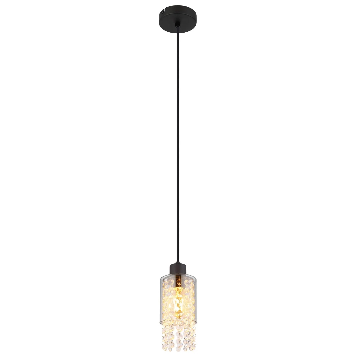 E-shop GLOBO Závesné stropné svietidlo BACKEY 1 x E27 max. 40 W, 1200 x pr. 100 mm
