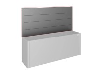 Biohort Zástena pre záhony vyvýš. bez skla pre stranu 4 m tm.sivá Biohort Zástena pre záhony vyvýš. bez skla pre stranu 4 m tm.sivá