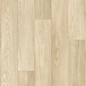 PVC podlahová krytina Floortex Nimes 532, vzhľad svetlého dreva, šírka 400 cm.