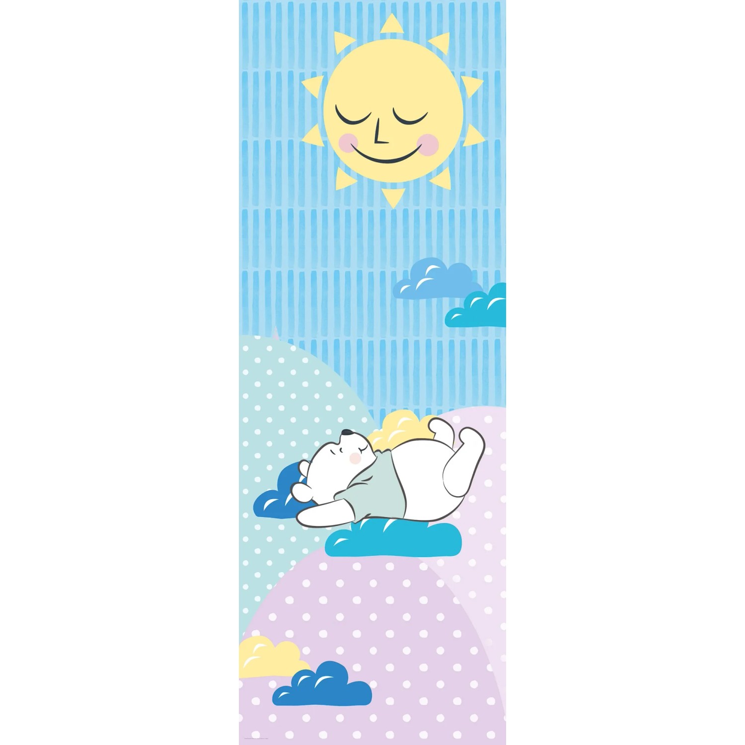 E-shop Komar Vliesová fototapeta Medvedík Pú - Take a Nap 100 x 280 cm