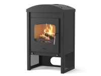 HS Flamingo Krbové kachle STAVANGER čierna 555 x 910 x 410 mm