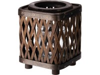 Koopman Bambusový lampáš na čajovú sviečku 14 x 14 x 14 cm