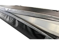 Nordlys Náhradný poťah pre izolačný kryt, antracitový, 110 x 214 x 12 cm