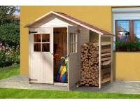 Weka Skriňa na terasu 14 mm, veľkosť 2, vrátane pultovej strechy