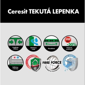 Ceresit Tekutá lepenka dvojzložková, 14 kg