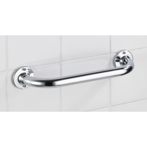 Wenko Basic držadlo do vane, 30 cm, leštená nerezová oceľ, na montáž na stenu.