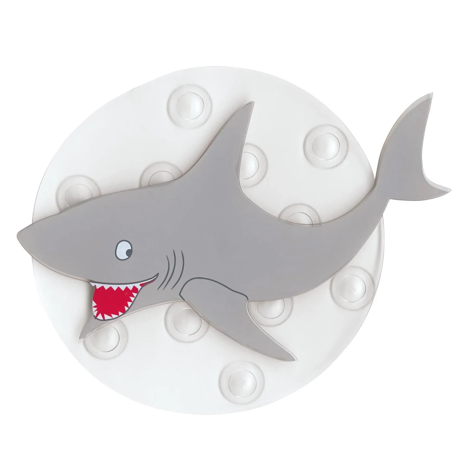 E-shop Kleine Wolke Dekoratívny motív Bad Sharky antracitový 4-dielna súprava