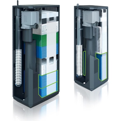 Filter Juwel Aquarium s filtračnou hubkou Compact bioFine M pre biologickú filtráciu.