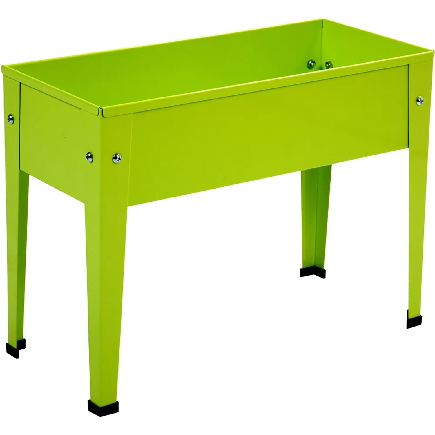E-shop Floraworld Vyvýšený záhon pre deti jablkovo zelený 60 x 27 x 45 cm