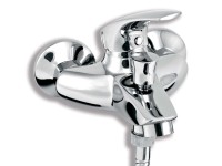 Vaňová batéria bez príslušenstva Metalia 57 chróm rozteč 100 mm