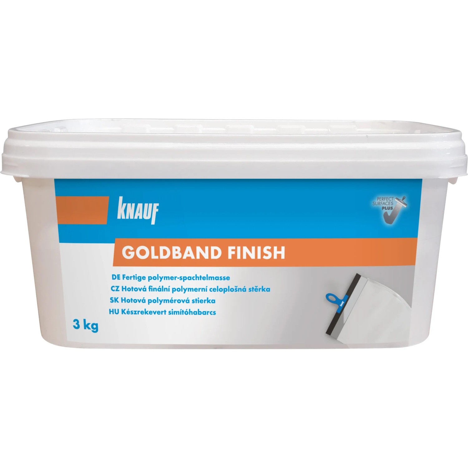 E-shop Knauf Hotová finálna polymérna celoplošná stierka GOLDBAND FINISH 3 kg