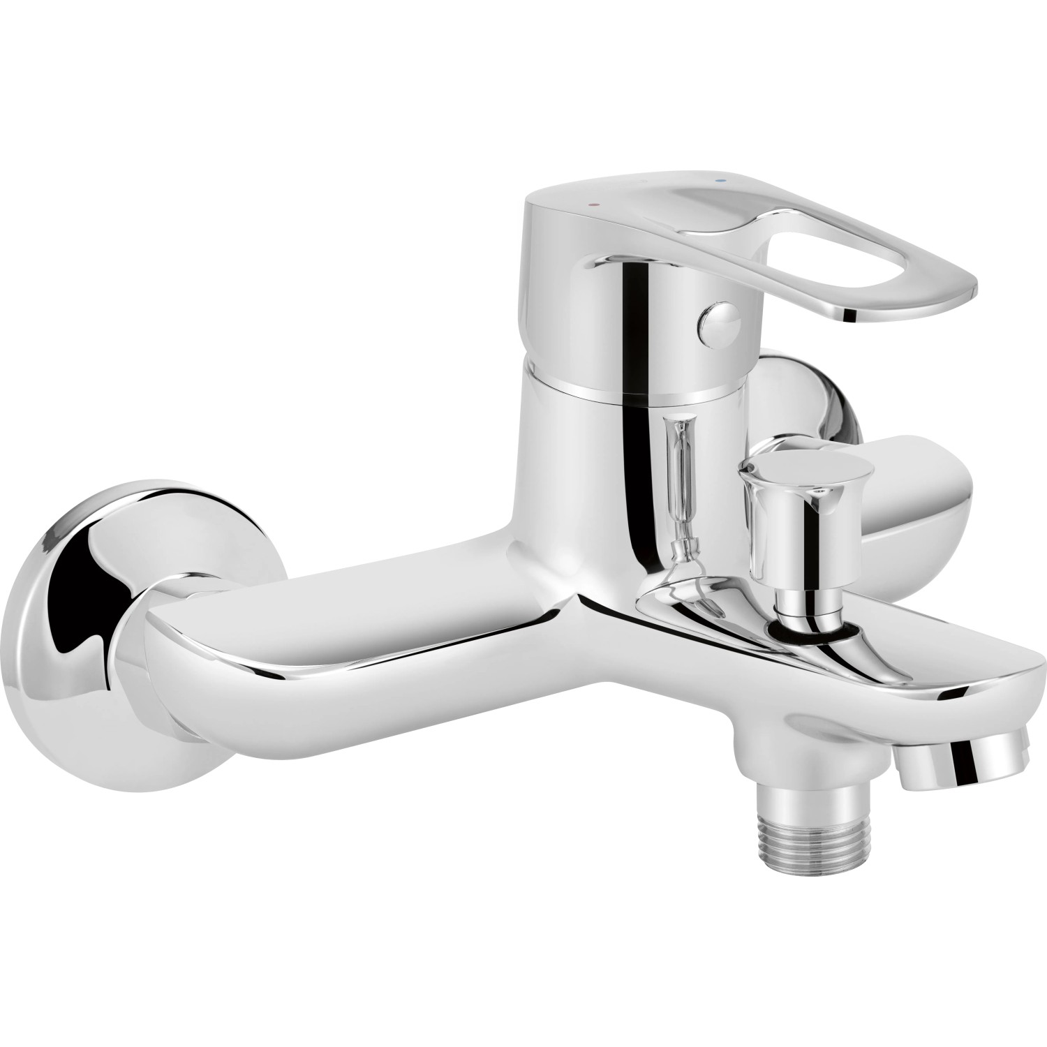 E-shop OBI Jednopáková zmiešavacia vaňová armatúra Tula chrómovaná rozteč 150 mm