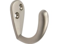 Háčik 746, 43 mm x 18 mm x 38 mm kov niklovaný