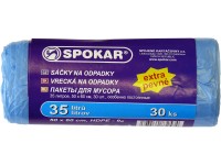 Spokar Sáčky na odpadky extra pevné, 30 ks, 35 l