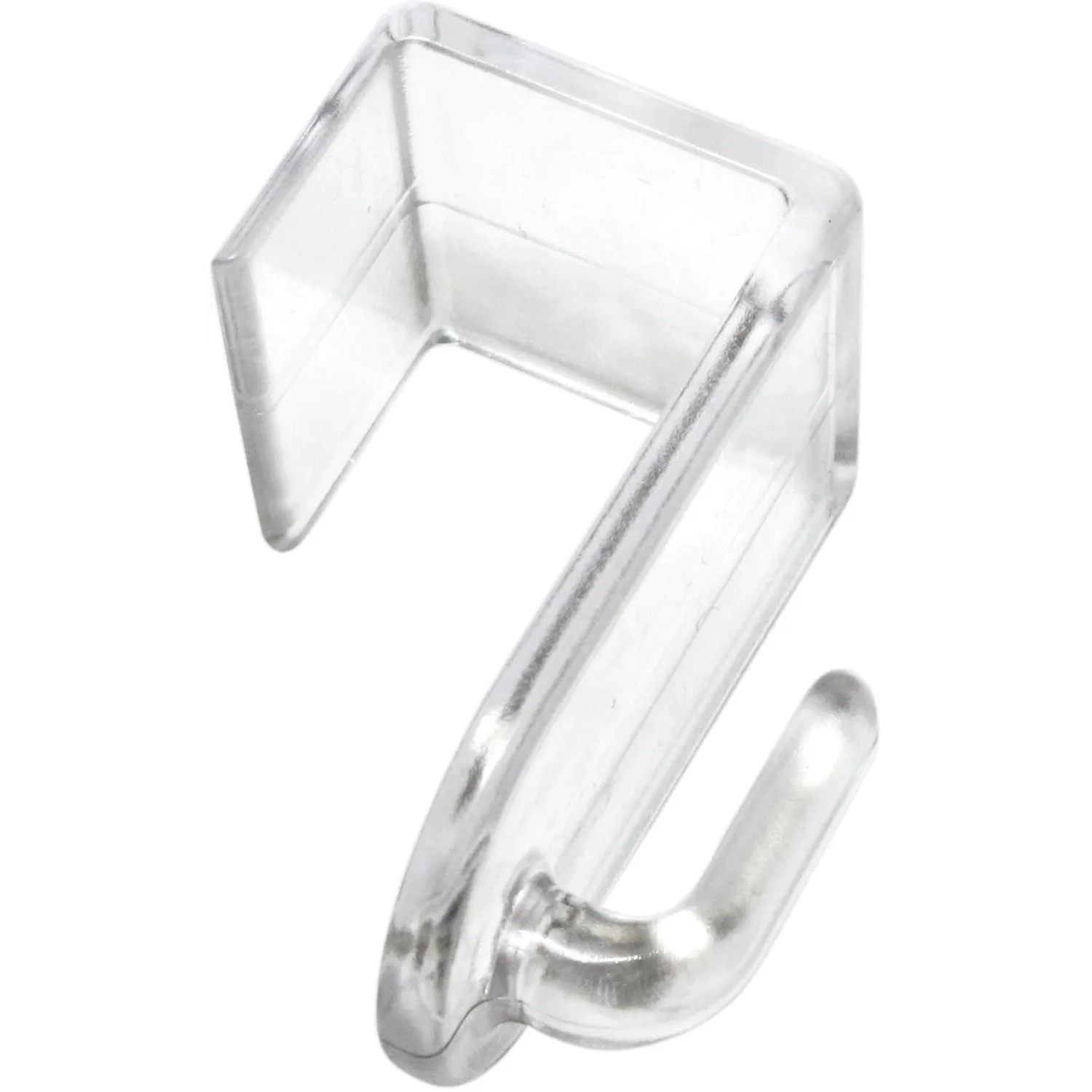E-shop Gardinia Dekoračný háčik priesvitný 11 cm x 7 cm
