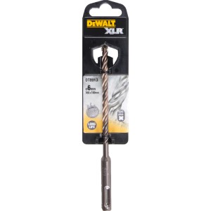 Vrták do betónu DeWalt XLR, 6 mm, stopka SDS-plus. Vhodný pre vŕtačky s upínaním SDS-plus.