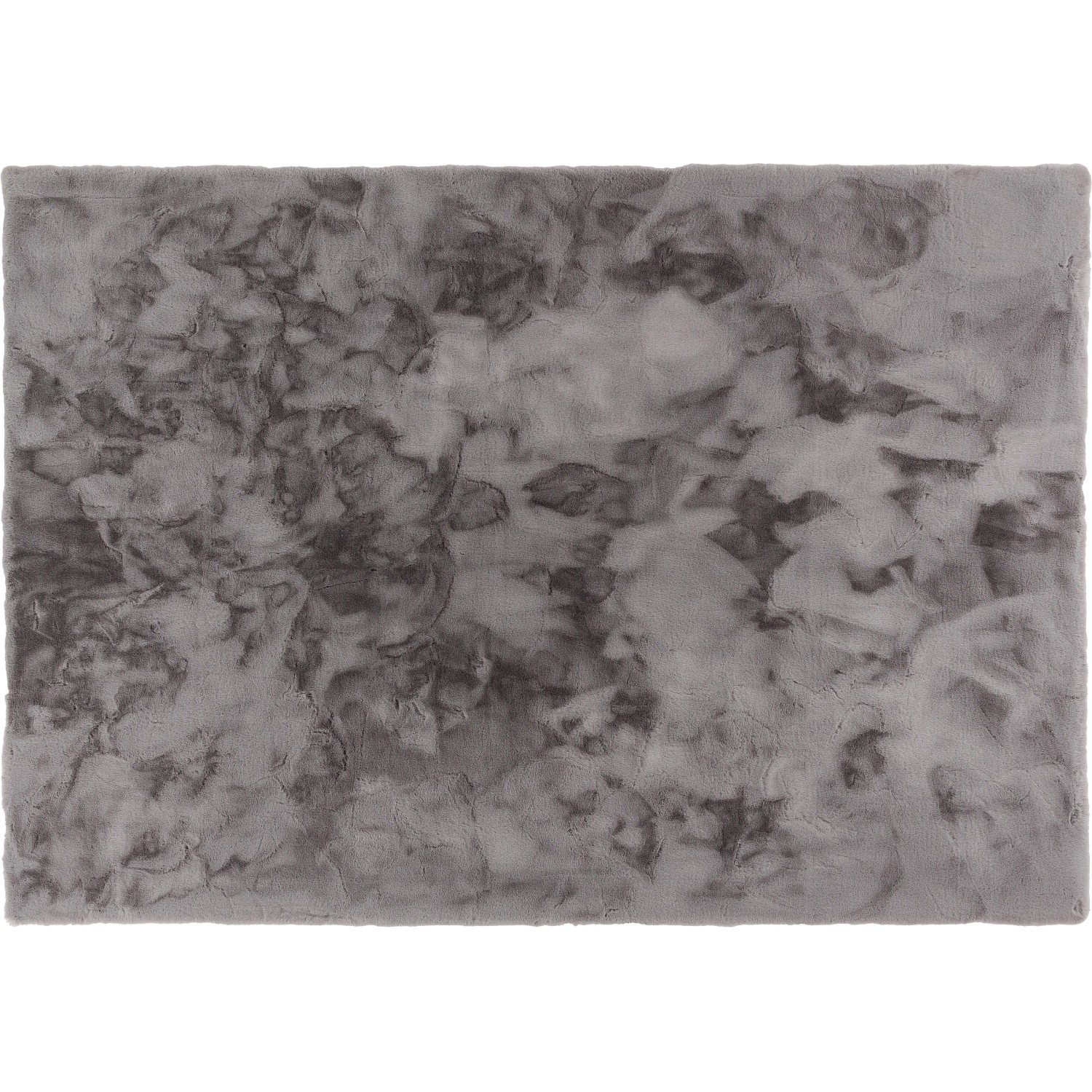 E-shop Schöner Wohnen Umelá kožušina Tender, sivá, 80 x 150 cm