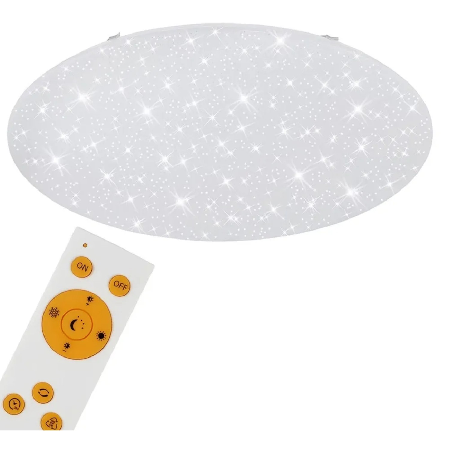 E-shop Briloner LED svietidlo s efektom hv. neba 80W, 6500lm, 3000-6000K pr.76 x 12,5cm