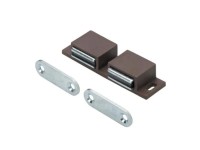 Hettich Dvojitý nábytkový magnet 2x 3 kg, hnedý Hettich Dvojitý nábytkový magnet 2x 3 kg, hnedý