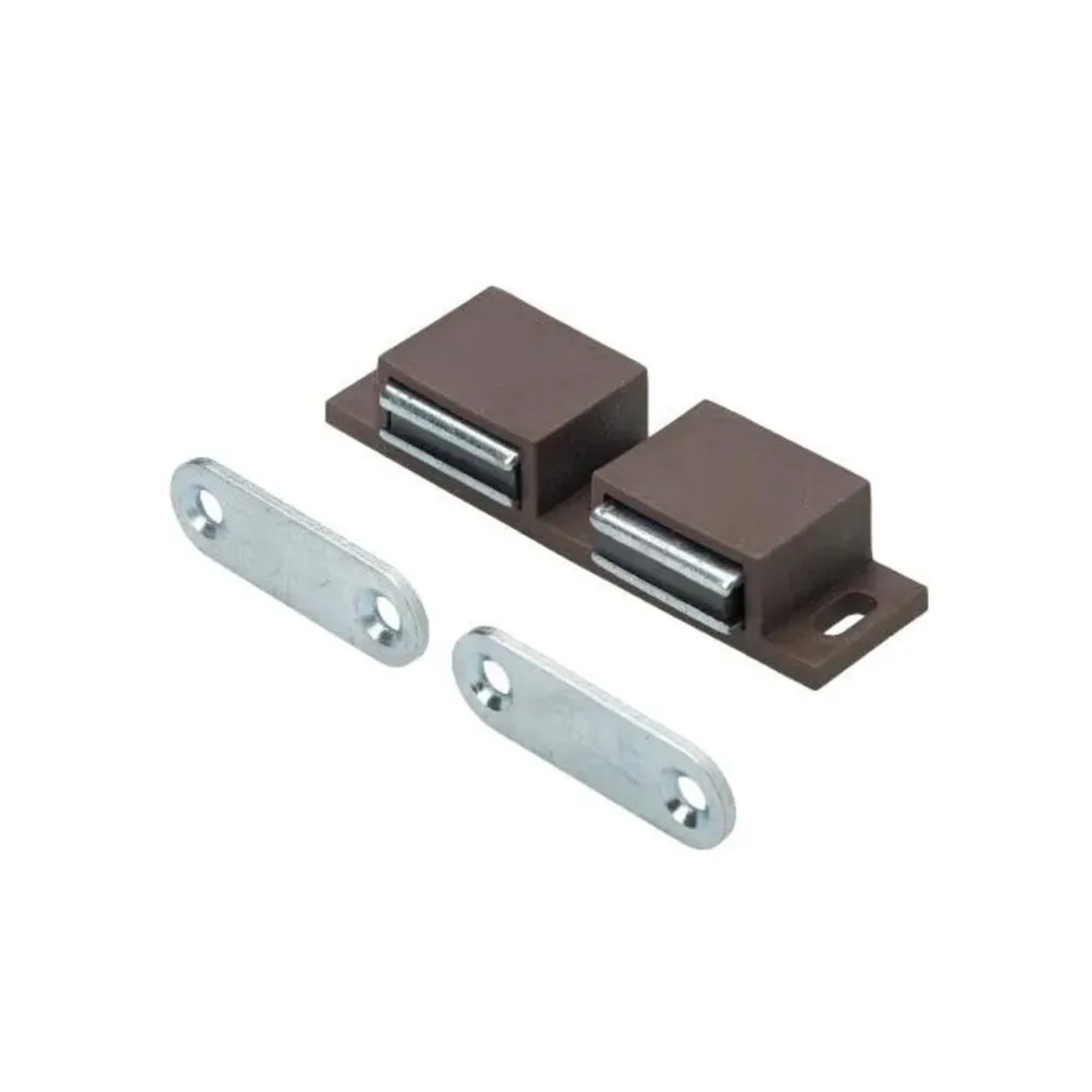 E-shop Hettich Dvojitý nábytkový magnet 2x 3 kg, hnedý