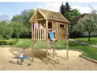 Weka Detský domček na hranie Tabaluga 815, tlaková impregnácia, 125 x 235 cm