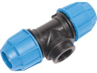 LUX-TOOLS Classic PE T-kus 20 mm s vnútorným závitom 18,6 mm (1/2