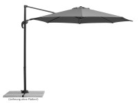 Schneider Slnečník Rhodos Junior antracitový pr. 300 cm