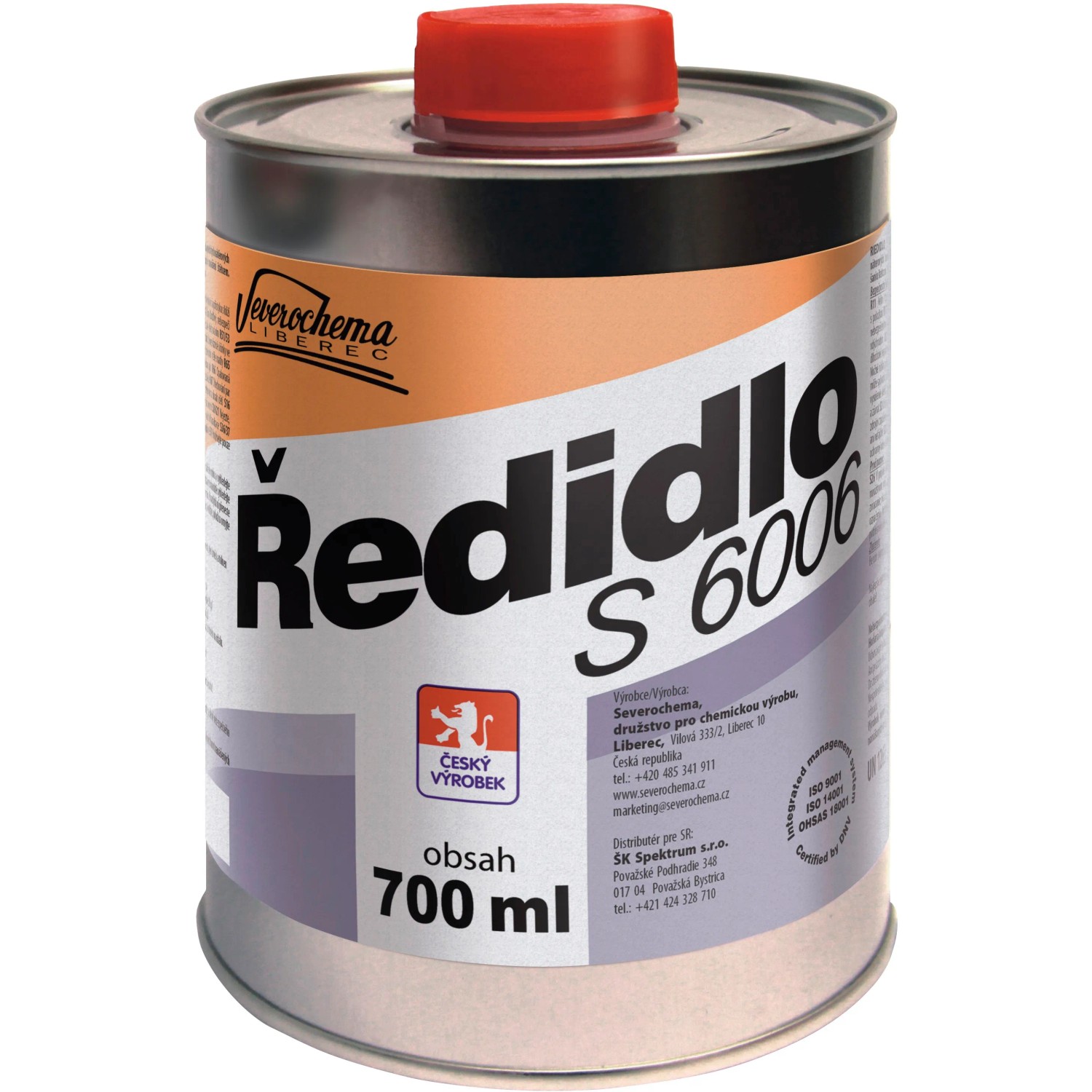 E-shop Severochema Riedidlo S 6006 700 ml