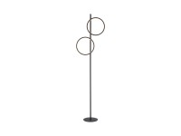 Just Light Stojacia LED lampa Mini Ritus, 21W, 2580lm, čierna, 151 cm