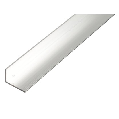 GAH Alberts Tenkostenný uhlový profil, nerovnor., neoš. hl., 15 x 30 x 1000 mm